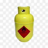 粉末涂层压力容器气雾剂喷雾液化石油气黄色物理罐