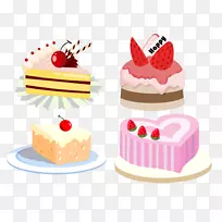 生日蛋糕芝士蛋糕糖蛋糕奶油玉米饼花式蛋糕