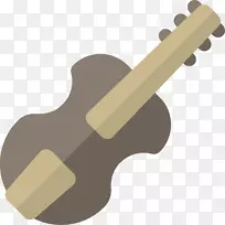 吉他小提琴乐器弦乐器图标吉他
