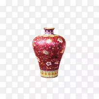 花瓶陶瓷抽象艺术花瓶