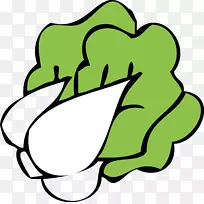 卡通布菜白菜夹艺术-卡通白菜可爱卷心菜