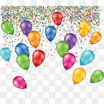 生日蛋糕气球-创意生日