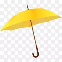 雨伞黄色雨点-黄色雨伞