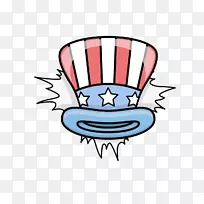 卡通版税-免费插图-小丑帽