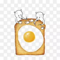 iPhoneSe早餐插图-创意早餐