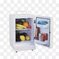 冰箱康吉拉多家电室厨房-白色汽车冰箱