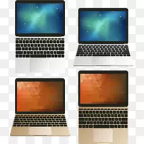 笔记本电脑MacBook pro MacBook Air白色笔记本电脑