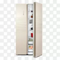 冰箱门家用电器设计师-打开冰箱门的门
