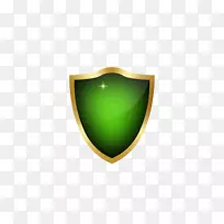 标志绿盾-绿盾