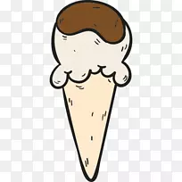 冰淇淋可伸缩图形图标-冰淇淋