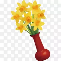 菊花黄植物-黄色菊花瓶植物载体