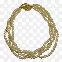 珍珠项链剪贴画-珍珠项链