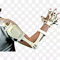 3D打印三维计算机图形机器人臂驱动外骨骼机械臂