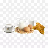 早餐咖啡豆奶鸡蛋营养早餐