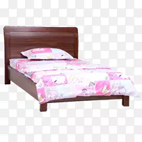 床框床单木枕木床