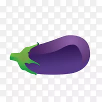 茄子蔬菜紫色-紫色茄子
