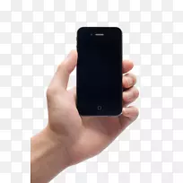 摄影剪贴画手握iphone