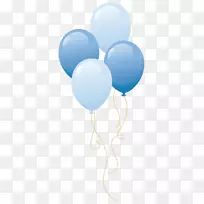 气球蓝色-蓝色气球