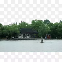 细长西湖景观-杭州西湖