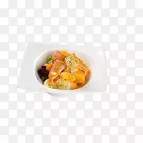 寿司素食菜色拉三文鱼芒果沙拉