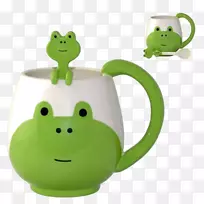 蛙杯茶杯