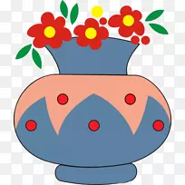 花瓶动画剪贴画花瓶