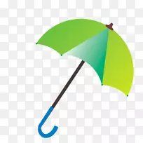 伞绿角字体-伞