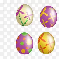 复活节彩蛋鸡蛋夹艺术-创作复活节彩蛋