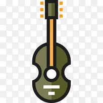 卡瓦基尼奥乐器小提琴可伸缩图形.小提琴