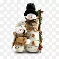 雪人圣诞礼物-雪人