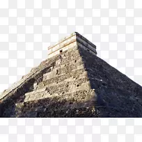 El Castillo，Chichen Itza Maya文明金字塔寺庙摄影-金字塔