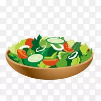 塔科沙拉蔬菜平板设计-蔬菜沙拉