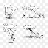 阿根廷对英格兰队的手料黑白相间创作手绘手神系列3
