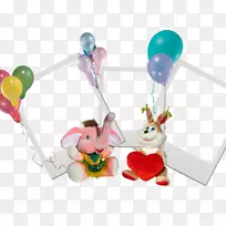 气球下载玩具-毛绒玩具框架