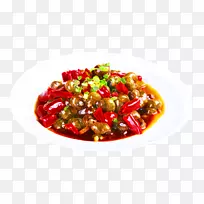 中式菜系辣椒蔬菜红辣椒洋葱