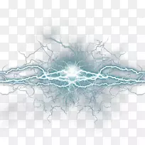 闪电图标-闪电效应元素