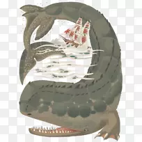 深海怪兽插图-深海怪兽