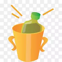 绿茶饮料-金罐