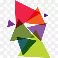 LOGO三角形颜色.彩色三角形
