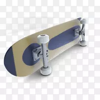 托尼霍克斯职业滑冰者3滑板计算机辅助设计Solidworks-3D模型滑板