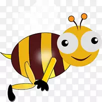 大黄蜂昆虫蜜蜂夹艺术卡通蜜蜂