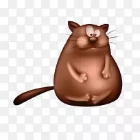 棕色老鼠电脑剪贴画-棕色老鼠