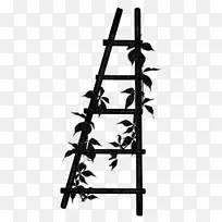 梯子木下载-黑色梯子