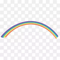 彩虹光图形设计.彩虹
