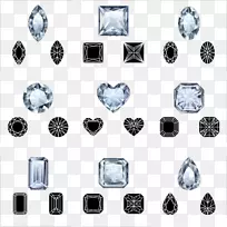 钻石宝石图-精美的钻石
