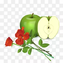 苹果免费内容剪贴画-苹果花