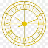 骨架钟金罗马数字系统表
