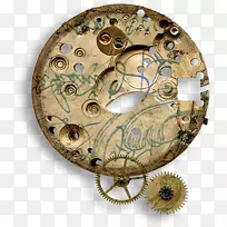 钟表齿轮机机械表机械钟