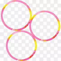 粉红色圆环玫瑰-漂亮的粉红色戒指