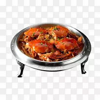 辣椒蟹火锅蟹肉蟹锅的特性